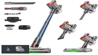 Honki Cordless Vacuum Cleaner for Home Powerful Stick Vacuum with Rechargeable Battery