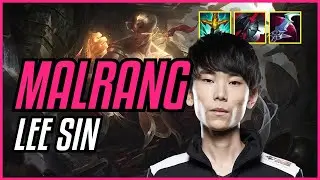 MALRANG - LEE SIN vs OLAF JUNGLE - EUW CHALLENGER - PATCH 11.10