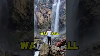 Swat biggest waterfall 😱 | 400ft waterfall jarogo waterfall. #minivlog #travelvlog #jarogowaterfall
