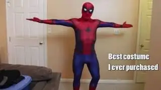 NEW Spiderman Civil War/Homecoming Zentai Zone costume