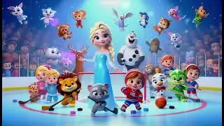 The Hockey Game Jam | Baby Shark Kids A Lot of Songs | Cartoon Nursery Rhyme
