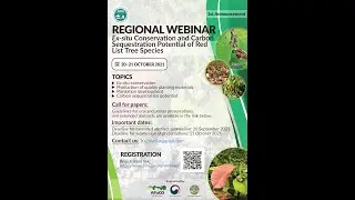 &lsquo;Ex-situ Conservation and Carbon Sequestration Potential of Red List Tree Species&rsquo;  webinar (part 1)