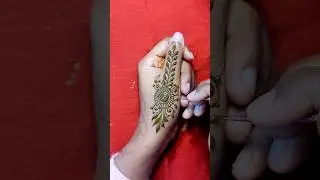 thumb mehendi design 🌿 #shortvideo #mehndi #henna #love #shorts
