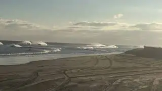 North wildwood new jersey Beach Winter day, A  peaceful place to live