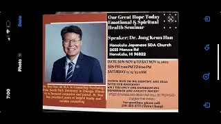 11/12/2025 Our Great Hope Today 