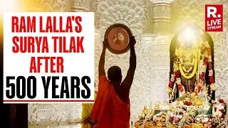The Grand &lsquo;Surya Tilak&rsquo; On Ram Lalla&rsquo;s Forehead On Ram Navami Post Ayodhya Temple Opening