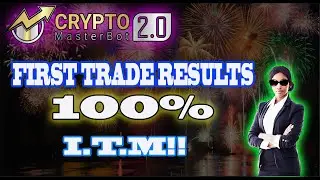 Crypto Masterbot2 First Trade Results 100% In The Money!!
