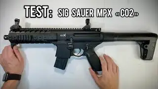 TEST de la Sig Sauer MPX ASP, la carabine à plomb Co2 semi automatique !