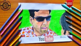 Drawing Akshay kumar | phir hera pheri | Time-lapse | sheikhshanart