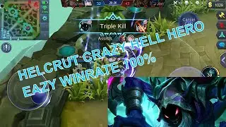 NEW HERO HELCURT AMAZING OP AUTOWIN GREAT GAMEPLAY BUILD SKILL TUTORIAL MOBILE LEGENDS