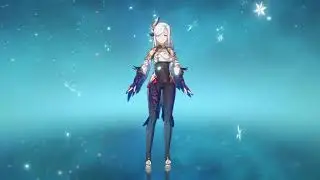 Shenhe Idle animation ONLY || Genshin Impact