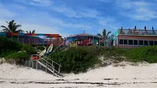 Tour of Nippers Bar & Grill, Great Guana Cay, Abaco Bahamas
