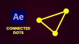 Connected Dots Network Animation | After Effects
