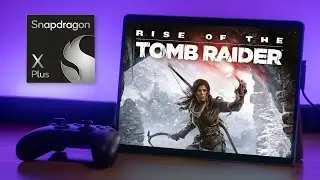 Rise of the Tomb Raider &mdash; Surface Pro 11 (Snapdragon X Plus 16GB) &mdash; FPS Performance Test