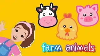 Ms. Rachel LEARN Farm Animals & More‼️ | Toddler Learning Activity