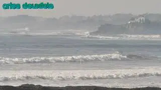 Temp&ecirc;te ; Vagues ; Ambiance ; Pouldu ; Guidel ; Morbihan ; Finist&egrave;re ; Bretagne ; France