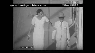 Willemstad in Curacao, Dutch West Indies, 1930's.  Archive film 98975