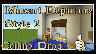 Minecraft Tutorial : Minecart Station 
