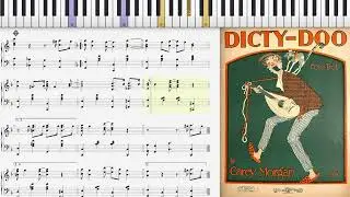 Dicty Doo by Carey Morgan (1914, Fox Trot piano)