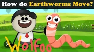 How do Earthworms Move? Earthworms for Kids! - It's Wolfoo Time