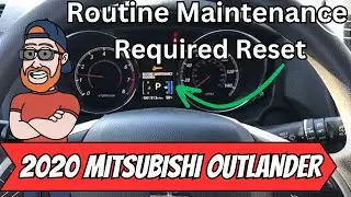 2020 Mitsubishi Outlander Sport | Routine Maintenance Required Reset