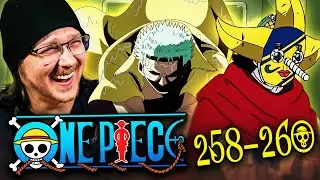ONE PIECE EPISODE 258-260 REACTION | Water 7 Saga | Anime Reaction | Sub