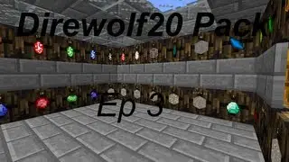 Direwolf20 Pack Ep3- To Much Stuff To Do