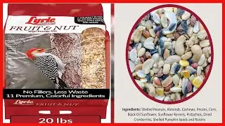Lyric 2647417 Fruit & Nut High Energy Wild Bird Food, 20 lb