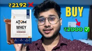 Day 18: How to Buy ATOM😍 Whey Protein Online at Best Price | 100% Original & Labdoor Certified 💪