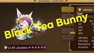 Jasmine Black Tea Bunny