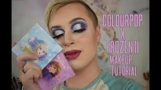 COLOURPOP X FROZEN II MAKEUP TUTORIAL & REVIEW