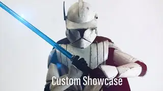 Custom Star Wars Black Series Clone Wars Obi Wan (helmet version)