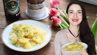 Ensalada de papa alemana | Kartoffelsalat | La más deliciosa y fácil