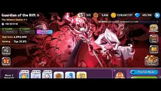 Guardian of the Rift The Alliance Season 1-1: Complete Hard & Infinity Gameplay - Cookie Run Kingdom