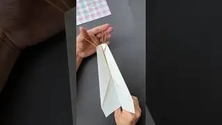 How to make paper rocket | Rubber paper plane 🚀#shorts