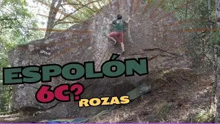 &iquest;Espol&oacute;n? 6c?(V5?), Rozas Boulder