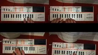 Four Casio PT-82s Vs Handel's Sarabande
