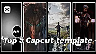 Top 5 capcut template 😈|| Trending capcut template link||