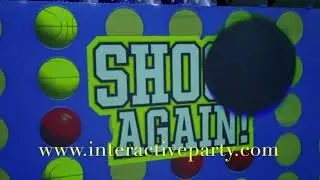 Connect Four Hoops - www.interactiveparty.com