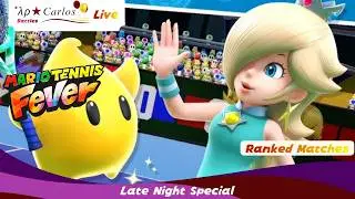 Mario Tennis Fever Online Ranked Matches Live (RELEASE DAY)