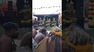 Surex Culture Group performed traditional dance at Port Moresby Papua New Guinea 