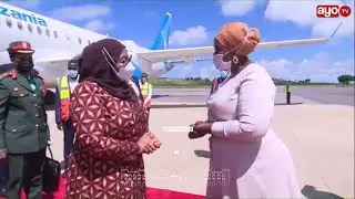 LIVE: RAIS SAMIA AWASILI NCHINI UGANDA, ZIARA YA KIKAZI SIKU MBILI