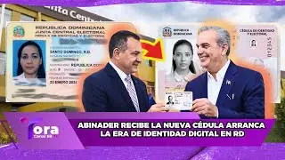 JCE ENTREGA NUEVA C&Eacute;DULA A ABINADER Y DESATA EL DEBATE NACIONAL
