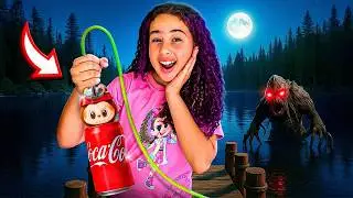 PESQUEI UM LABUBU DA COCA COLA E DO STITCH ULTRA RARO NA COMPETI&Ccedil;&Atilde;O DE PESCA MAGN&Eacute;TICA ! 