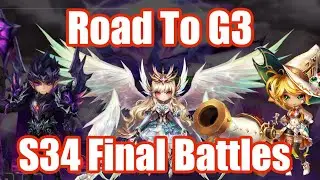 Road To G3, Season34 Final Battles!!! 【Summoners War RTA】