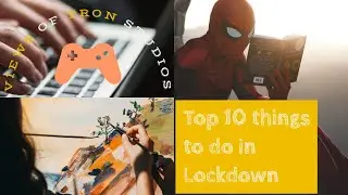 Top 10 things to do in Lockdown | Tron studio |