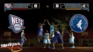NBA Street V3: New Jersey Nets vs Minnesota Timberwolves &ndash; PS2, Xbox, GameCube, PSP Gameplay