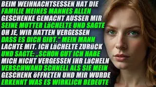 Beim Weihnachtsessen gab meine ganze Familie Geschenke aus, nur nicht mir aber meines war größer