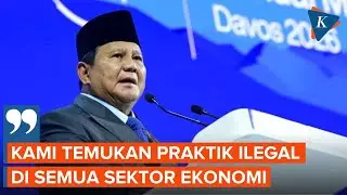 Cerita Prabowo Bongkar Praktik Ilegal di Semua Sektor Ekonomi RI