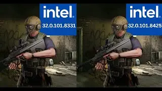 Intel Arc 32.0.101.8331 (versus) 32.0.101.8425  -  Tarkov Interchange Map  -  A580 + Ryzen 7 5800x